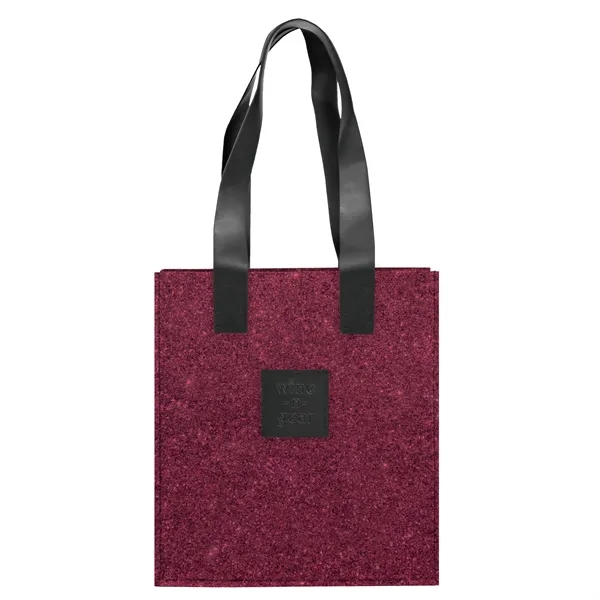 3-Bottle Felt Wine Tote - 3-Bottle Felt Wine Tote - Image 11 of 17