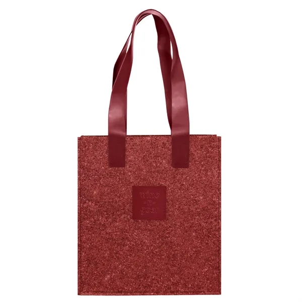 3-Bottle Felt Wine Tote - 3-Bottle Felt Wine Tote - Image 15 of 17