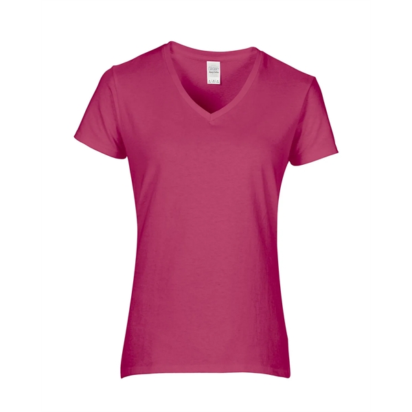 Gildan Ladies' Heavy Cotton™ V-Neck T-Shirt - Gildan Ladies' Heavy Cotton™ V-Neck T-Shirt - Image 96 of 109