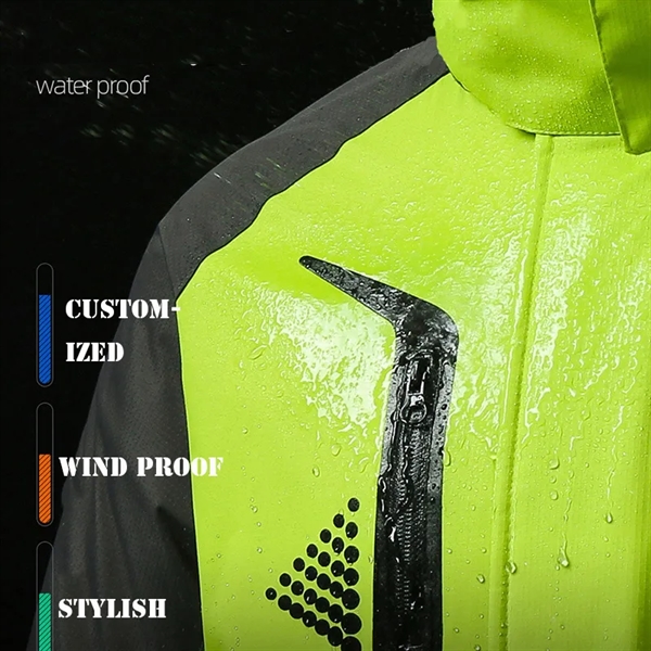 Waterproof Rain Jacket Raincoat - Waterproof Rain Jacket Raincoat - Image 2 of 2