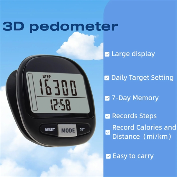 Pedometer for Walking Steps - Pedometer for Walking Steps - Image 2 of 5