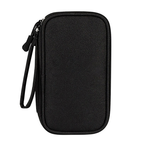 Double Layer Data Cable Storage Bag - Double Layer Data Cable Storage Bag - Image 2 of 6