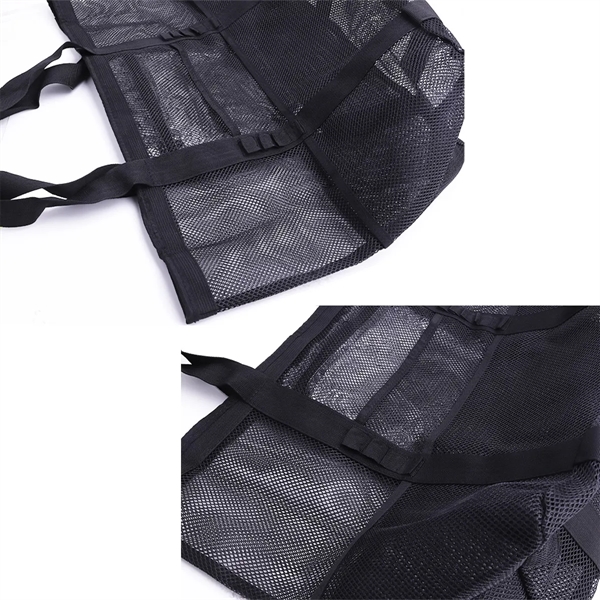 Foldable Mesh Beach Bag - Foldable Mesh Beach Bag - Image 6 of 7