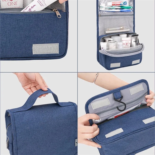Hanging Travel Toiletry Bag - Hanging Travel Toiletry Bag - Image 2 of 6