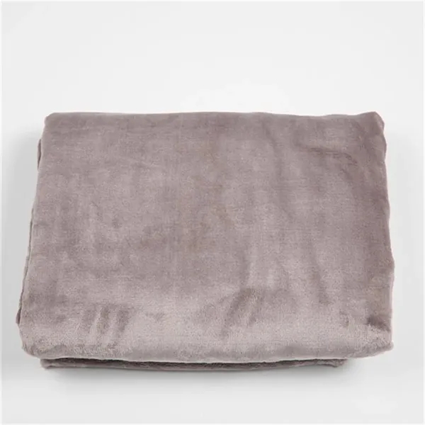 Flannel Travel Blanket With Zipper Bag - Flannel Travel Blanket With Zipper Bag - Image 2 of 2