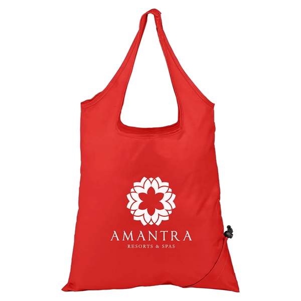 Capri - Foldaway Shopping Tote Bag - 210D Polyester - Capri - Foldaway Shopping Tote Bag - 210D Polyester - Image 4 of 9