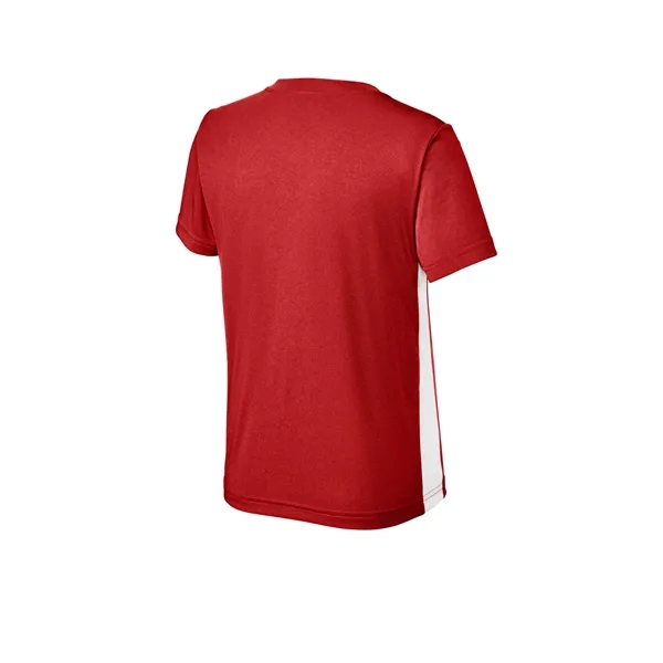 Sport-Tek Youth Competitor United V-Neck