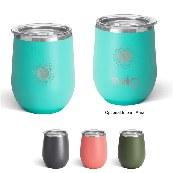 14 Oz. Swig Life™ Stemless Wine Tumbler - 14 Oz. Swig Life™ Stemless Wine Tumbler - Image 0 of 13