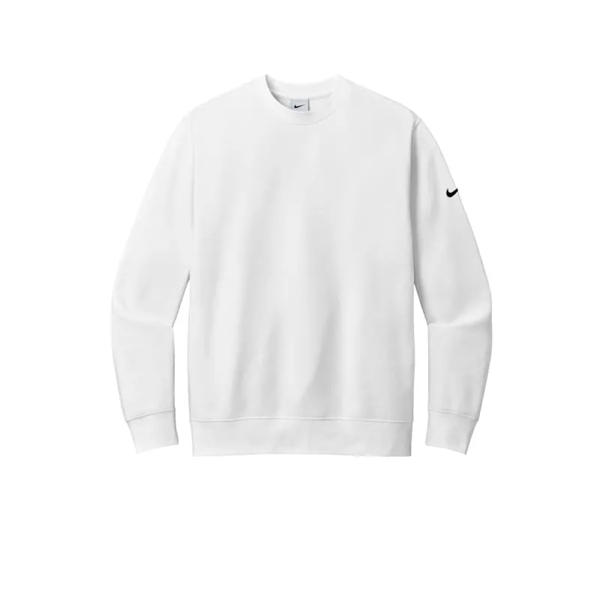 Nike Club Fleece Sleeve Swoosh Crew - Nike Club Fleece Sleeve Swoosh Crew - Image 1 of 6