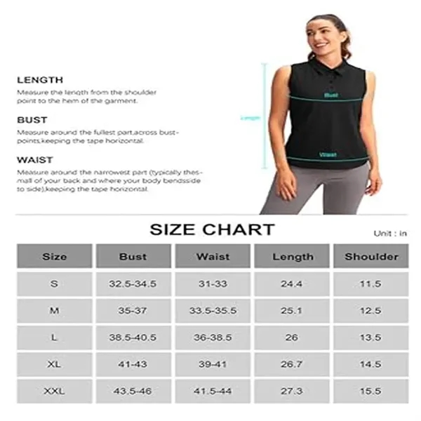 Women'S Sleeveless Golf Shirt - Women'S Sleeveless Golf Shirt - Image 1 of 3