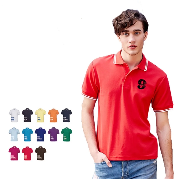 Men'S Short Sleeve Polo Shirts - Men'S Short Sleeve Polo Shirts - Image 1 of 6
