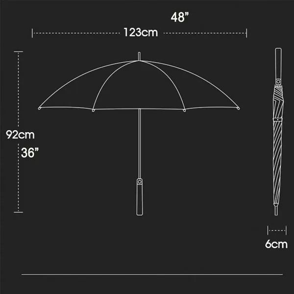 27 Inch Automatic Open Golf Umbrella - 27 Inch Automatic Open Golf Umbrella - Image 2 of 2