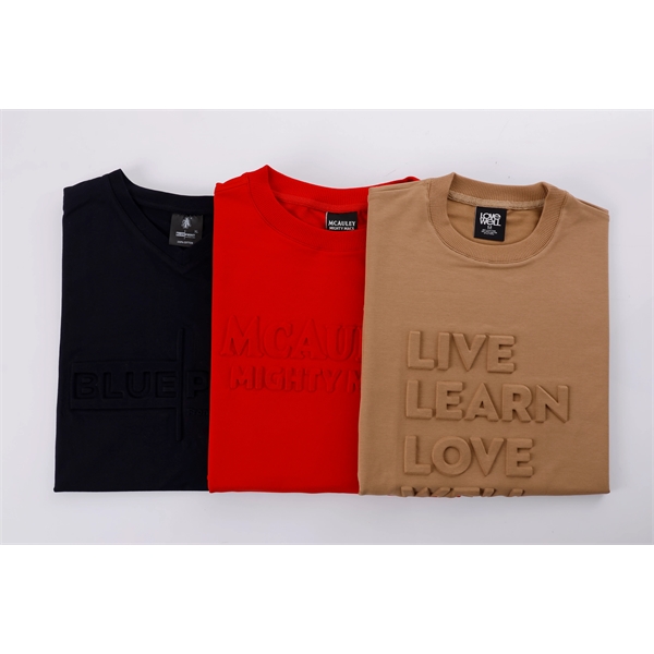 Embossed Midweight Crewneck Sweatshirt - Embossed Midweight Crewneck Sweatshirt - Image 4 of 6
