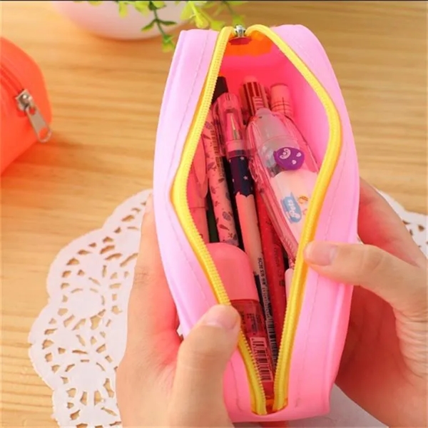 Silicone Pencil Case - Silicone Pencil Case - Image 1 of 4