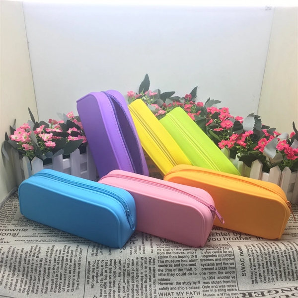 Silicone Pencil Case - Silicone Pencil Case - Image 2 of 4