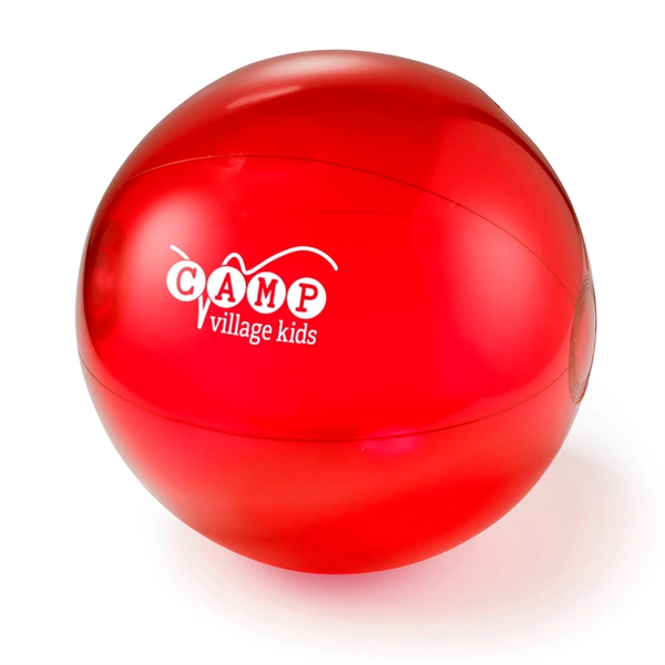 12" Translucent Beach Ball - 12" Translucent Beach Ball - Image 4 of 5