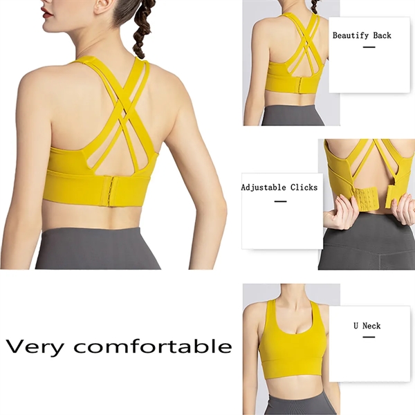 Fitness Bra Yoga Vest - Fitness Bra Yoga Vest - Image 1 of 4