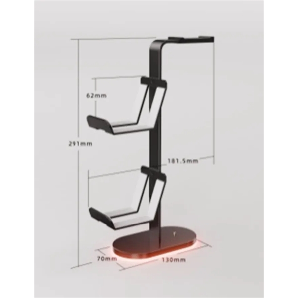 Dual Game Controller & Headphone Stand with Light Modes - Dual Game Controller & Headphone Stand with Light Modes - Image 4 of 5