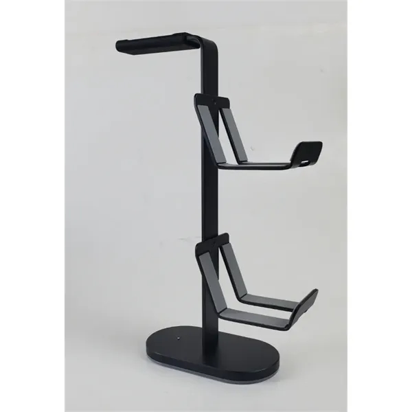Dual Game Controller & Headphone Stand with Light Modes - Dual Game Controller & Headphone Stand with Light Modes - Image 2 of 5