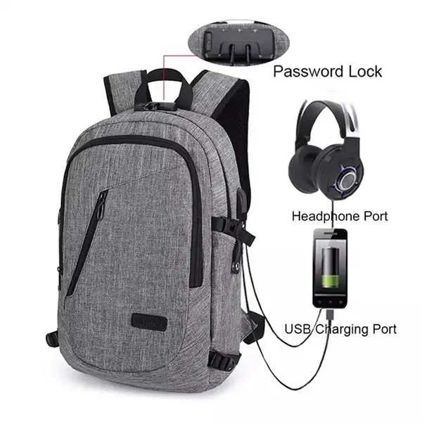 15.6inch Anti-Theft Business Travel Backpack - 15.6inch Anti-Theft Business Travel Backpack - Image 1 of 3