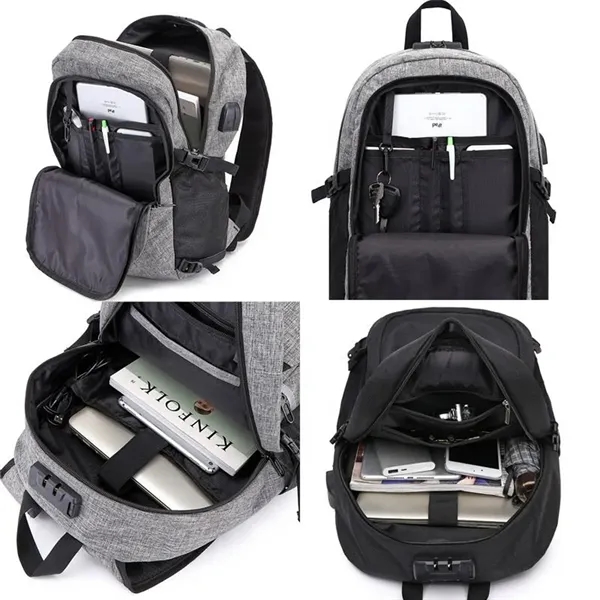 15.6inch Anti-Theft Business Travel Backpack - 15.6inch Anti-Theft Business Travel Backpack - Image 3 of 3