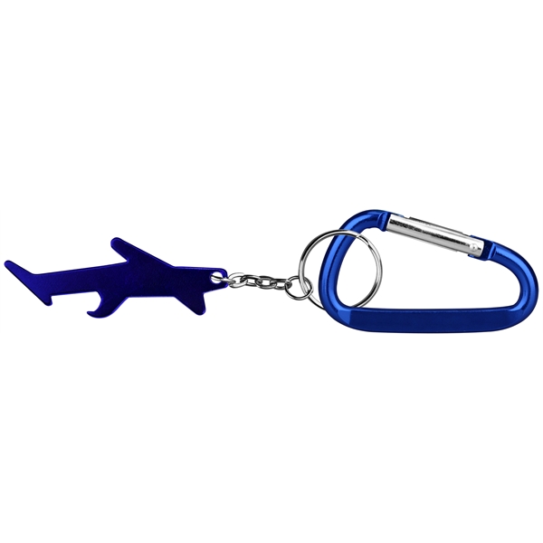 Plane / aircraft shape bottle opener keychain - Plane / aircraft shape bottle opener keychain - Image 4 of 4