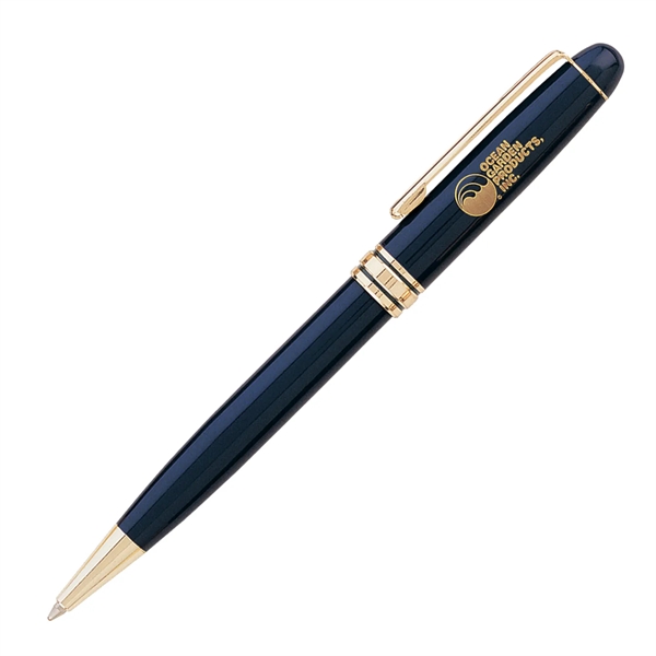 Saxon-I Luxury Ballpoint Pen with Gold Accents - Saxon-I Luxury Ballpoint Pen with Gold Accents - Image 4 of 7