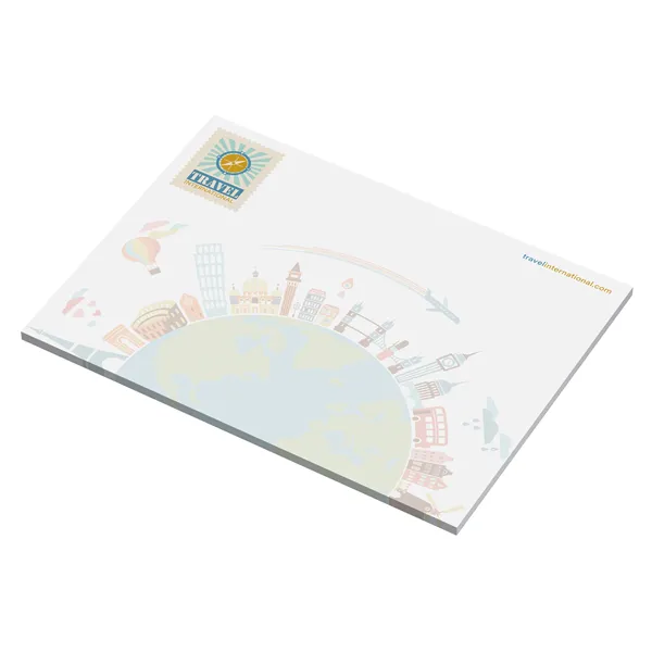 Post-it® Custom Printed Dynamic Notes-Low Quantity, 6x8 - Post-it® Custom Printed Dynamic Notes-Low Quantity, 6x8 - Image 0 of 3