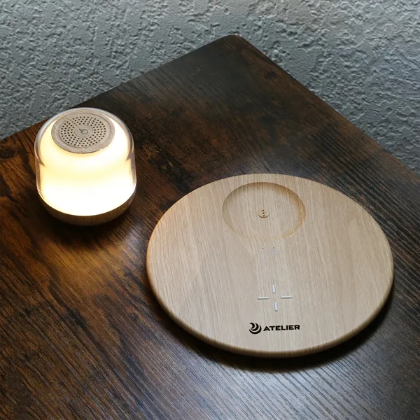 Harmony3™ Wireless Charger-Speaker-Light - Harmony3™ Wireless Charger-Speaker-Light - Image 3 of 7