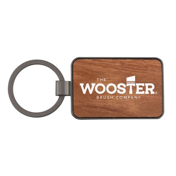 Wood Inlay Keytag Keychain - Wood Inlay Keytag Keychain - Image 12 of 12
