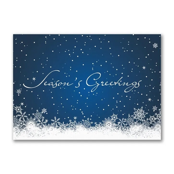 Seasonal Flurries - Holiday Greeting Card - Seasonal Flurries - Holiday Greeting Card - Image 0 of 1