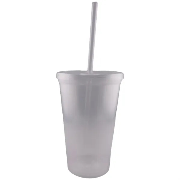 USA Made 16 oz Travel Mugs Tumbler with Lid and Straw - USA Made 16 oz Travel Mugs Tumbler with Lid and Straw - Image 6 of 6