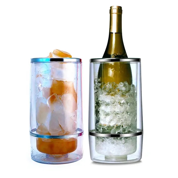 Double-Walled Bottle Cooler - Double-Walled Bottle Cooler - Image 2 of 2