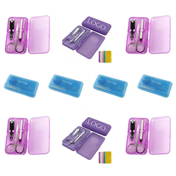 4 PCS Nail Clippers Manicure Set With Case - 4 PCS Nail Clippers Manicure Set With Case - Image 0 of 0
