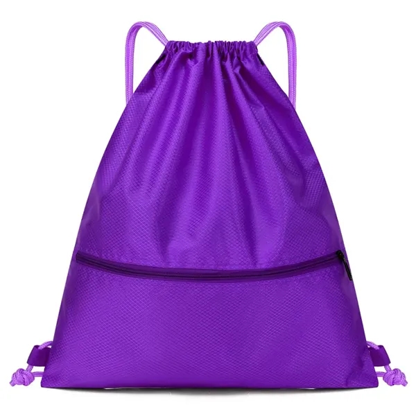Drawstring Fitness Bag - Drawstring Fitness Bag - Image 3 of 12