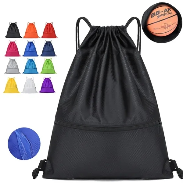 Drawstring Fitness Bag - Drawstring Fitness Bag - Image 0 of 12