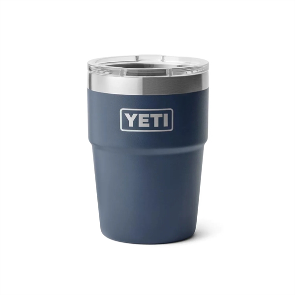 16 Oz YETI® Rambler Stainless Steel Insulated Stackable Cup - 16 Oz YETI® Rambler Stainless Steel Insulated Stackable Cup - Image 2 of 7
