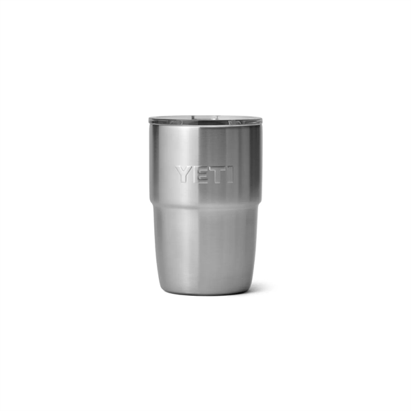 8 oz YETI® Rambler Stainless Steel Insulated Stackable Cup - 8 oz YETI® Rambler Stainless Steel Insulated Stackable Cup - Image 1 of 8