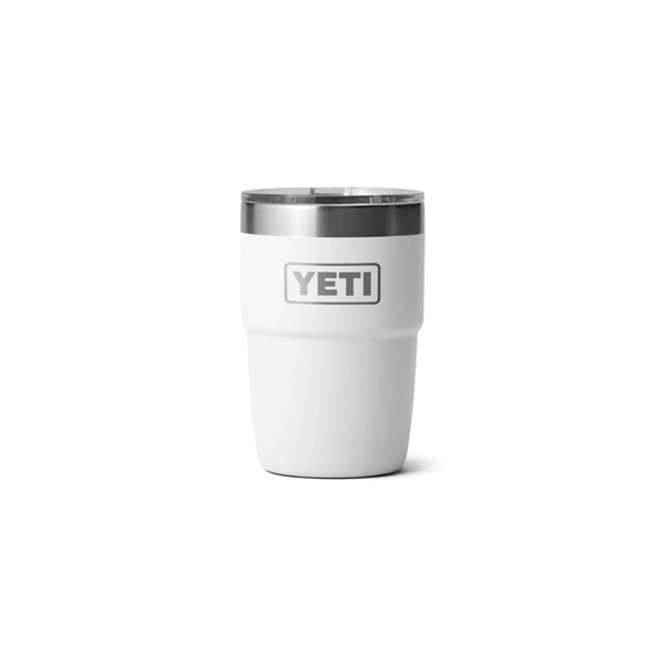 8 oz YETI® Rambler Stainless Steel Insulated Stackable Cup - 8 oz YETI® Rambler Stainless Steel Insulated Stackable Cup - Image 2 of 8