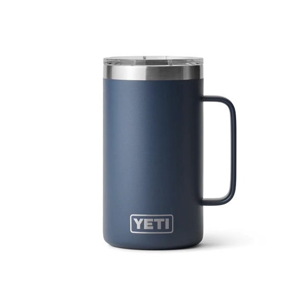 24 oz YETI® Rambler Stainless Steel Insulated Travel Mug - 24 oz YETI® Rambler Stainless Steel Insulated Travel Mug - Image 4 of 9