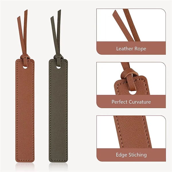 Personalized Leather Bookmark - Personalized Leather Bookmark - Image 1 of 1