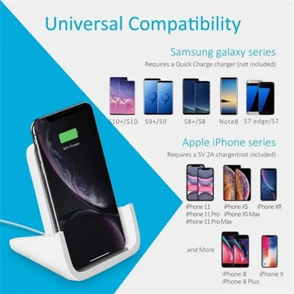 Wireless Charger 10W Charging Stand - Wireless Charger 10W Charging Stand - Image 3 of 3