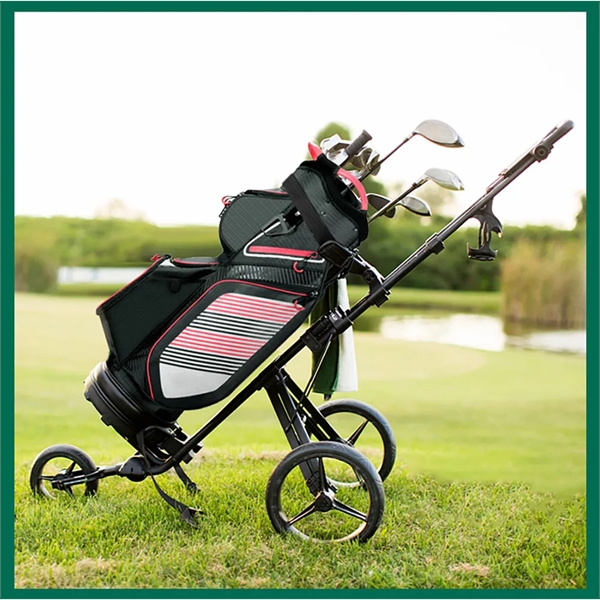 Golf Cart Bag with 14 Way Organizer Divider Top - Golf Cart Bag with 14 Way Organizer Divider Top - Image 3 of 3