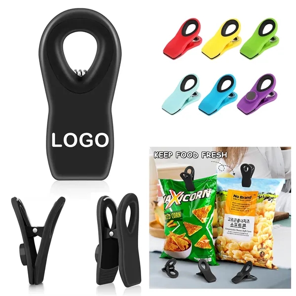 Chip Clips With Magnet For Fridge - Chip Clips With Magnet For Fridge - Image 0 of 6