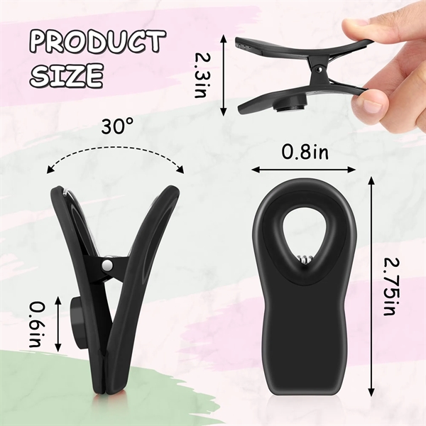 Chip Clips With Magnet For Fridge - Chip Clips With Magnet For Fridge - Image 1 of 6