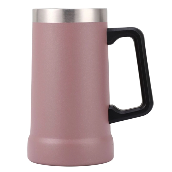 24 oz Stainless Steel Beer Mug - 24 oz Stainless Steel Beer Mug - Image 2 of 9