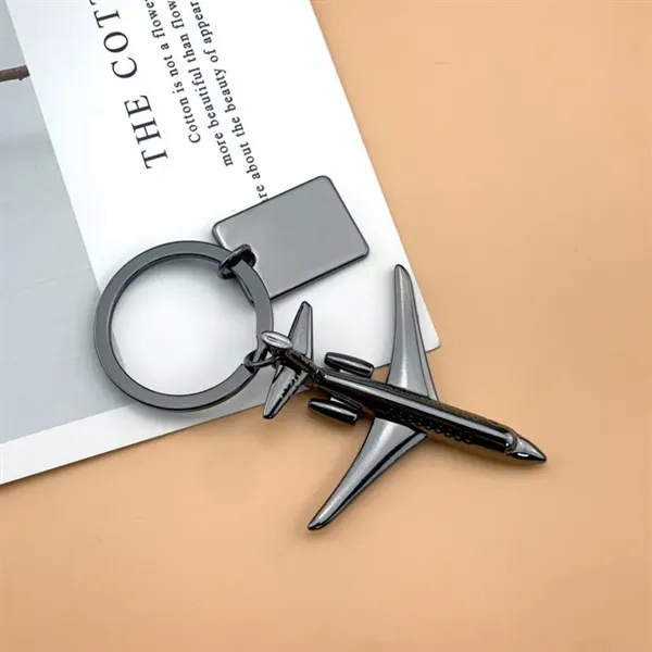 Airplane Tag Keychain - Airplane Tag Keychain - Image 2 of 2