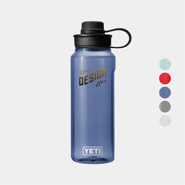 34 oz YETI® Yonder Ultra-Durable Water Bottle w/ Tether Cap - 34 oz YETI® Yonder Ultra-Durable Water Bottle w/ Tether Cap - Image 0 of 11