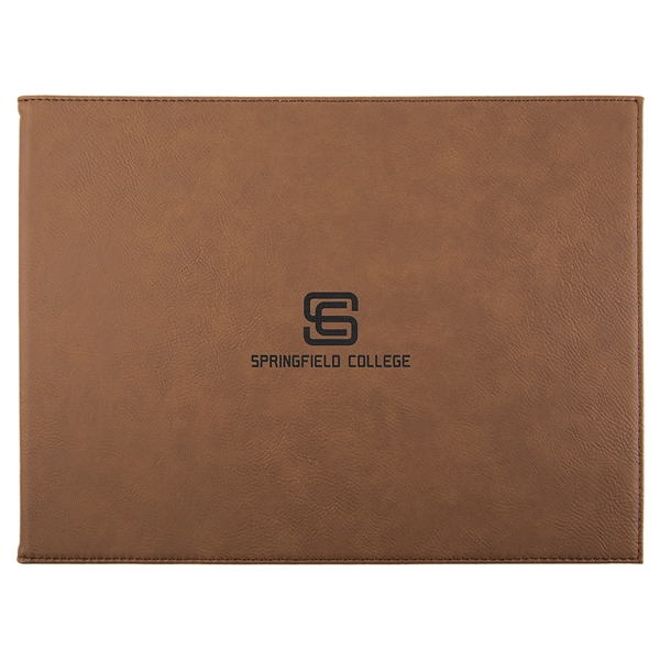 Dark Brown Leatherette Certificate Holder - Dark Brown Leatherette Certificate Holder - Image 0 of 3