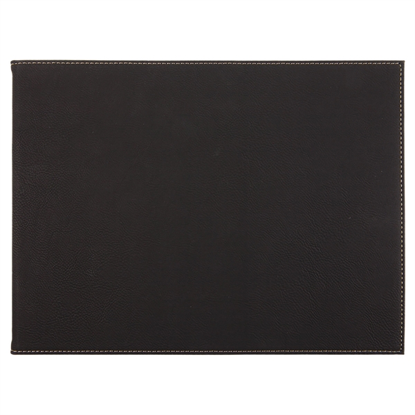 Black/Gold Leatherette Certificate Holder - Black/Gold Leatherette Certificate Holder - Image 2 of 3